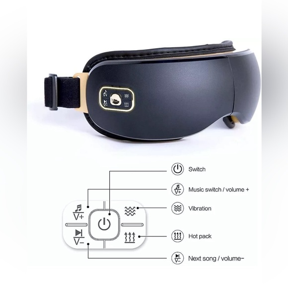 OSITO Rechargeable Eye Massager with Heat for Dry Eye with Vibration to Refresh - Picture 4 of 9